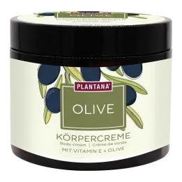 Plantana Olive kūno kremas su vitaminu E, 500 ml
