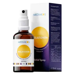 Melatoninas Ashwagandha Mediakos Sleep Spray vegan, 50 ml