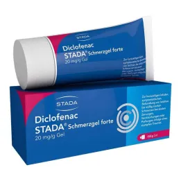 Diklofenako STADA® skausmą malšinantis gelis Forte 20 mg/g gelis, 150 g