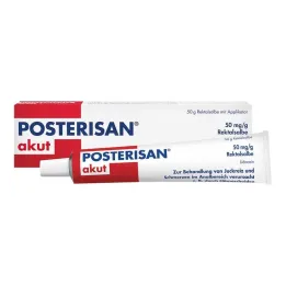 POSTERISAN ūminis 50 mg/g tiesiosios žarnos tepalas, 50 g