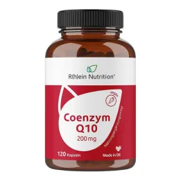 Kofermentas Q10 200 mg veganiškos kapsulės, 120 vnt