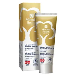 Manuka Health medaus-propolio dantų pasta be fluoro, 75 ml