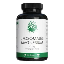 Green Naturals Magnesium Citrate Liposomal daržovių kapsulės, 120 vnt