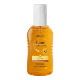 Apsauga nuo saulės &amp; įdegio pompa purškiama bronza LSF 50, 200 ml