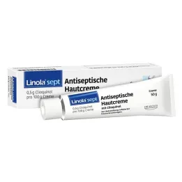 Linola sept antiseptinis odos kremas su kliokvinoliu, 50 g
