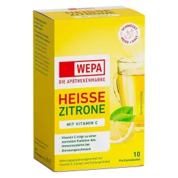 Wepa karšta citrina + vitamino C milteliai, 10X10 g