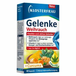 Klosterfrau Joints Frankincense minkštos kapsulės, 30 vnt