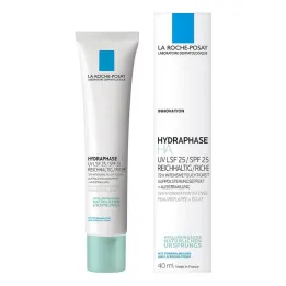 La Roche Posay Hydraphase HA UV kremas, turtingas LSF 25, 40 ml