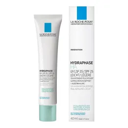 La Roche Posay Hydraphase HA UV kreminis šviesus LSF 25, 40 ml