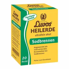 Luvos gydomojo molio itin smulkus ūminio rėmens pudros maišelis, 20x6,5 g