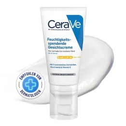 Cerave drėkinamasis veido kremas SPF 30, 52 ml