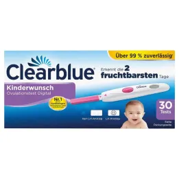 Clearblue Fertility Ovulation Test Digital, 30 vnt