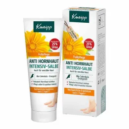 Kneipp Anti Callus Intensive Ointment Foot Care tepalas, 75 ml
