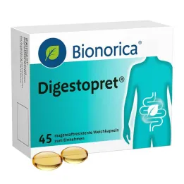 Digestopret® skrandyje neirios minkštos kapsulės, 45 vnt