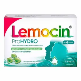 Lemocin Prohydro pastilės, 50 vnt