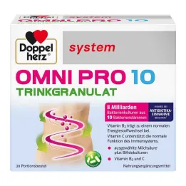 Doppelherz Omni Pro 10 sistemos geriamosios granulės, 20 vnt