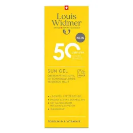 Widmer saulės gelis 50 be P., 100 ml