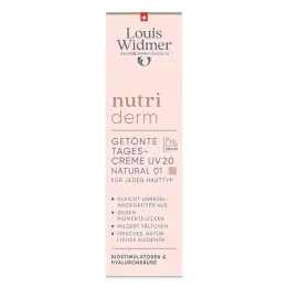 Widmer nutriderm tonuotas dieninis kremas UV 20 natu.01 be P, 30 ml