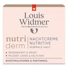 Widmer nutriderm naktinis kremas Nutritive l.P., 50 ml