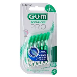 GUM Soft Picks Pro didelis, 30 vnt