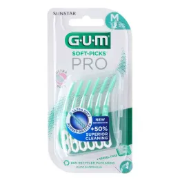 GUM SOFT-PICKS PRO Vidutinė (12 vnt.)