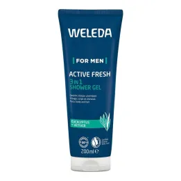 Weleda for Men Active Fresh 3in1 dušo želė, 200 ml