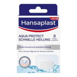 Hansaplast Aqua Protect tinkai, greitai gyjantys, 8 vnt