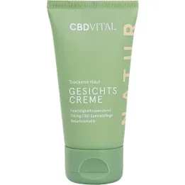 CBD VITAL sausos odos veido kremas, 50 ml