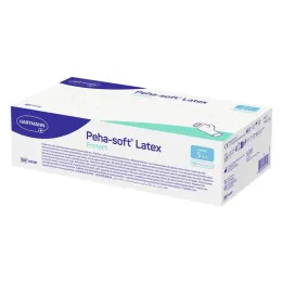 Peha-Soft Latex Protect vienkartinės tyrimo pirštinės nesterilios pf S, 100 vnt