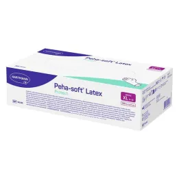 Peha-Soft Latex Protect vienkartinės tyrimo pirštinės nesterilios pf XL, 100 vnt