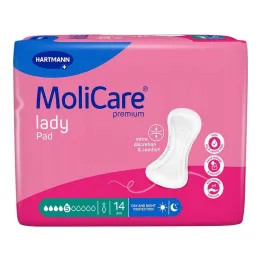 Molicare Premium lady Pad 5 lašai, 14 vnt