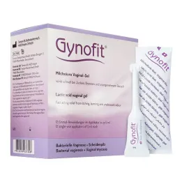 Gynofit makšties gelis su pieno rūgštimi, 12x5 ml