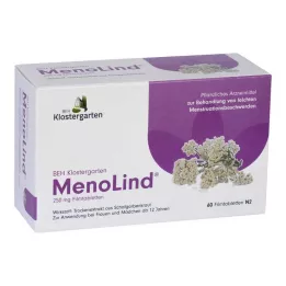 BEH Klostergarten MenoLind 250 mg plėvele dengtos tabletės 60 vienetų plėvele dengtų tablečių, 60 vnt