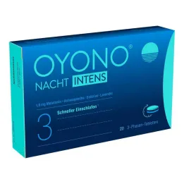 Oyono Night Intens tabletės, 20 vnt