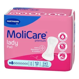 Molicare Premium lady Pad 1,5 lašai, 12 vnt