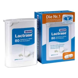Lactrase 32 000 Fcc tabletės, dalijamos dozatoriuje (40 vnt.)