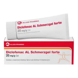 Diklofenakas AL skausmo gelis forte 20 mg/g gelis, 180 g