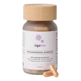 Tigofem Ladys Mantle Complex + Vit.B6 + Žaliosios arbatos kapsulės, 80 vnt