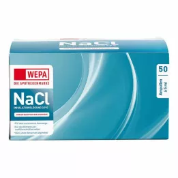 WEPA Inhaliacinis tirpalas NaCl 0,9%, 50X5 ml