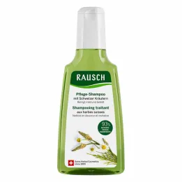 Rausch priežiūros šampūnas su šveicariškomis žolelėmis, 200 ml