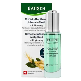 Rausch Caffeine Intensive Scalp Fluid su ženšeniu, 30 ml