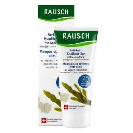 Rausch galvos odos riebalavimąsi mažinanti priemonė su jūros dumblių tūbele, 100 ml
