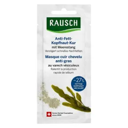 Rausch galvos odos riebalavimąsi mažinanti priemonė su jūros dumblių maišeliu, 15 ml