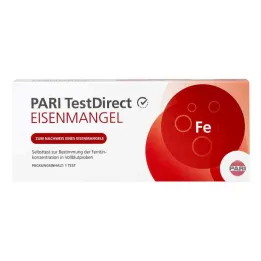 Pari Testdirect geležies trūkumo savikontrolės testas (1 vnt.)