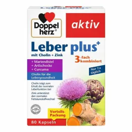 Doppelherz kepenų plius kapsulės, 80 vnt