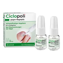 Ciclopoli nuo nagų grybelio, 2X6,6 ml