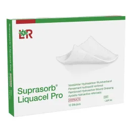 Suprasorb Liquacel Pro 15x15 cm kompresai, 5 vnt