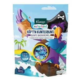 Kneipp naturkind Käptn Kunterbunt spalvoti vonios trupiniai, 100 g