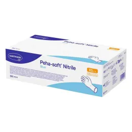Peha-Soft nitrilo mėlynos tyrimo pirštinės nesterilios pf XS, 150 vnt