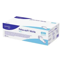 Peha-Soft nitrilinės mėlynos tyrimo pirštinės nesterilios pf S, 150 vnt